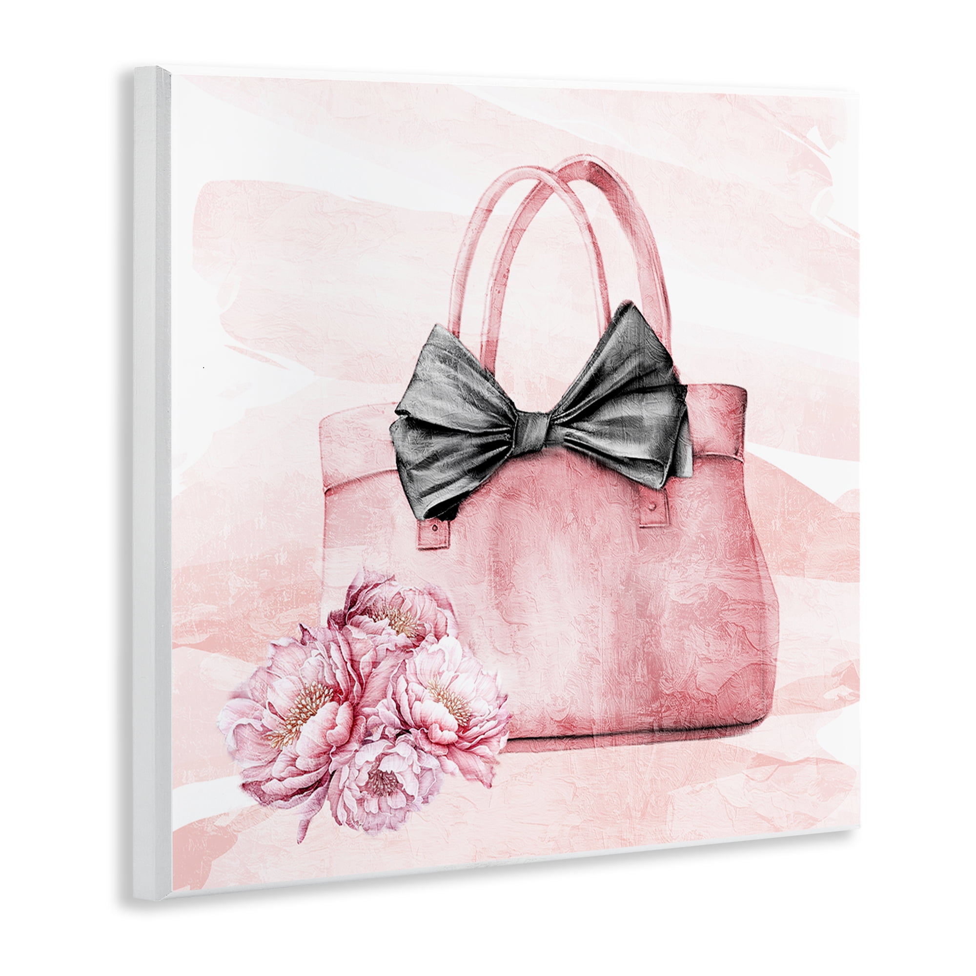 Stupell Industries Glam Time Handbag Wall Plaque Art, design by Kim Allen