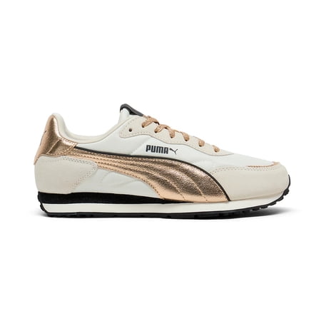 Women's Puma ST Miler Rose Metallic Warm White-Puma Gld-Black (405891 01) - 5.5