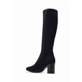 thumbnail image 4 of Aerosoles Micah Womens' Knee High Boot, Extra Wide Black Fabric - Stretch Gabardine, 7WW, 4 of 6