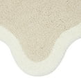 thumbnail image 4 of Mainstays by Becky G. & Alejandra 100% Cotton Scallop Bath Rug, Papyrus Beige, 20" x 34", 4 of 10