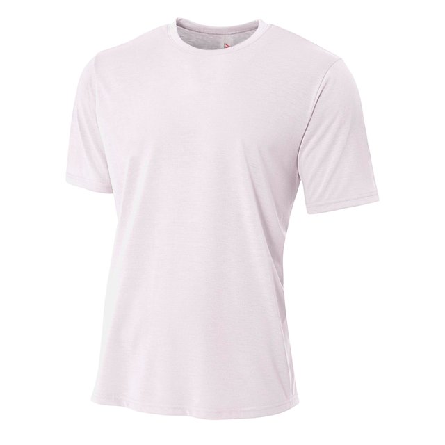 Camiseta de poliéster hilado A4 para jóvenes BLANCO S NB3264