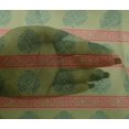 thumbnail image 4 of oneOone Viscose Chiffon Fabric Leaves & Lotus Block Decor Fabric Printed BTY 42 Inch Wide, 4 of 4