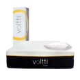 thumbnail image 1 of Voltti Luxe Colchón en Caja Híbrido Nano Memory Foam & Resortes Encapsulados Individual 30 CM + Almohada Microfibra, 1 of 5