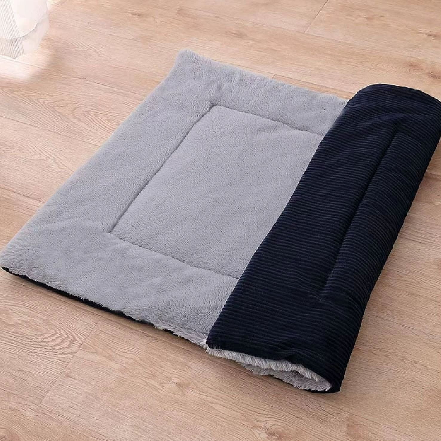 Pet Bed Crate Pad 36"x28" Kennel Pad Machine Washable Entire Dog Crate Beds Double Sided Pet Mat