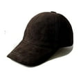 thumbnail image 4 of Lukkizara Genuine Leather Baseball Cap Adjustable Strap Plain Real Lambskin Leather Hat Sports Visor (Genuine Leather, Brown), 4 of 7