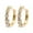 esrring 53, variant on Diamond Cubic Zirconia Hypoallergenic Jewelry Gift Colorful Zircon Earrings Fashion Zircon Women's Earrings 14K Gold Plated Flat Back Cartilage Earrings for Women Men Clearance Sale