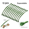 thumbnail image 1 of 12 Pcs Garden Stake Connector for Tomato Cage, 10-14 inchExpandable Trellis Stake for Stakes, for Climbing Vegetables Fruits CUTICAT estacas de tomate, 1 of 7