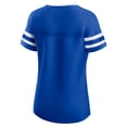 thumbnail image 3 of Women's Fanatics  Royal Kentucky Wildcats Iconic Athena Lace-Up T-Shirt, 3 of 3