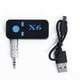 thumbnail image 1 of Transmisor receptor compatible con Bluetooth X6 Plus, adaptador inalámbrico, conector de 3,5mm para música de coche, receptor de Audio, auriculares auxiliares, 1 of 5