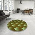 thumbnail image 3 of Ahgly Company Indoor Rectangle Patterned Green Onion Green Area Rugs, 7' x 10', 3 of 6