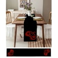 thumbnail image 3 of Game Console Table Runner 72 Inches, Red Black Gameing Modern Art Bed Runner Dresser Scarves Tabletop for Indoor Outdoor Parties/Ceremony/Banquet, 13" x 72", 3 of 8