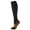 Copper Black, variant on LYMAYTER 1 Pair Women Compression Socks/Knee-High Compression Socks/Wide Calf Compression Socks for Women/ Solid Color Compression Stockings/Mens Compression Socks/Women Support Compression Socks