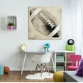 thumbnail image 2 of Stupell Industries Rustic Sports Football Sports Painting Gallery Wrapped Canvas Print Wall Art, 36 x 36, 2 of 7