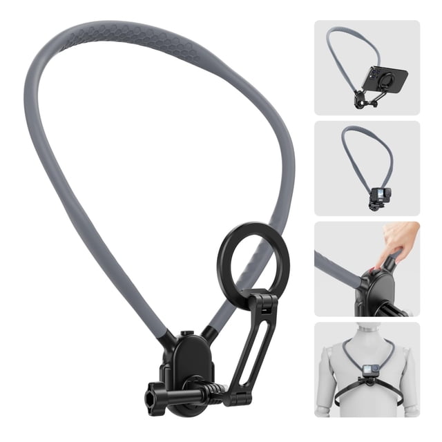 Soporte de teléfono con cuello magnético SENWOW para iPhone 16, 15, 14, 13, 12