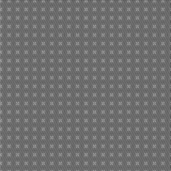 Ahgly Company Indoor Square Patterned Battleship Gray Area Rugs, 6' Square