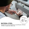 thumbnail image 3 of Miangastore Steel Eyelet Puncher Silver 1 Box 9.18X2cm For Professionals, 3 of 8