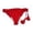 Z-Red203, variant on JIAYUE Womens Bohemian Swimwear Ladies Summer Hollow Crochet Bikini Briefs Solid Color Side Tie Bathing Suit Lined Knitted Beach Swim Bottoms
