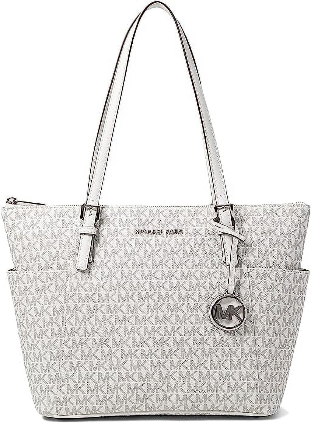 Michael Kors Jet Set East/West Top Zip Tote - Geranium, Adjustable