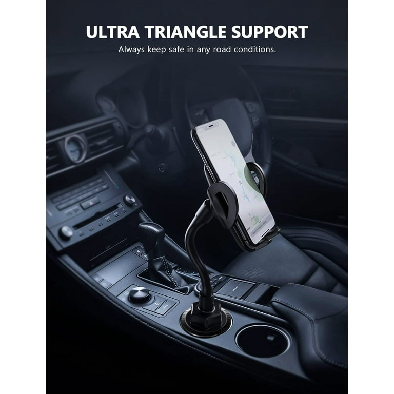 SUPTREE Cell Phone Holder for Car Cup Holder Phone Mount Car
