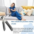 thumbnail image 4 of Large Nail Clippers Toe Nail Clippers for Thick Nails Heavy Duty Toe Nail Clippers Professional Nail Clippers Toenail Clippers for Thick Nails Long Handled Toenail Clippers, 4 of 7