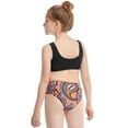 thumbnail image 4 of GEYEHUG Girls Bikini Swimsuit Two Piece Set Bathing Suit Cross Tankini Top UPF 50+ Swimwear Kids Sizes 3–9 Years, 4 of 7