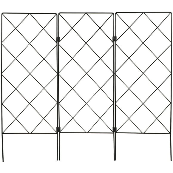WORGEOUS Soporte de escalada de pilar de planta de soporte de jardinería plegable multifuncional