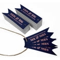 thumbnail image 3 of Inkdotpot Pack Of 50 Real Rose Gold Foil Paper Tag Hugs & Kisses From The Wedding Favor Hang Tag, 3 of 6