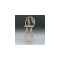 thumbnail image 1 of International Concepts Windsor 30" Arrowback Swivel Stool, 1 of 2