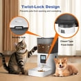 thumbnail image 3 of Comedero automático para gatos ANDOLL HOME 4 L, 8 comidas al día, 3 of 9