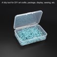 thumbnail image 5 of Uxcell 95x65x25mm Plastic Rectangular Clear Storage Container Box with Lid, 12 Pack, 5 of 5
