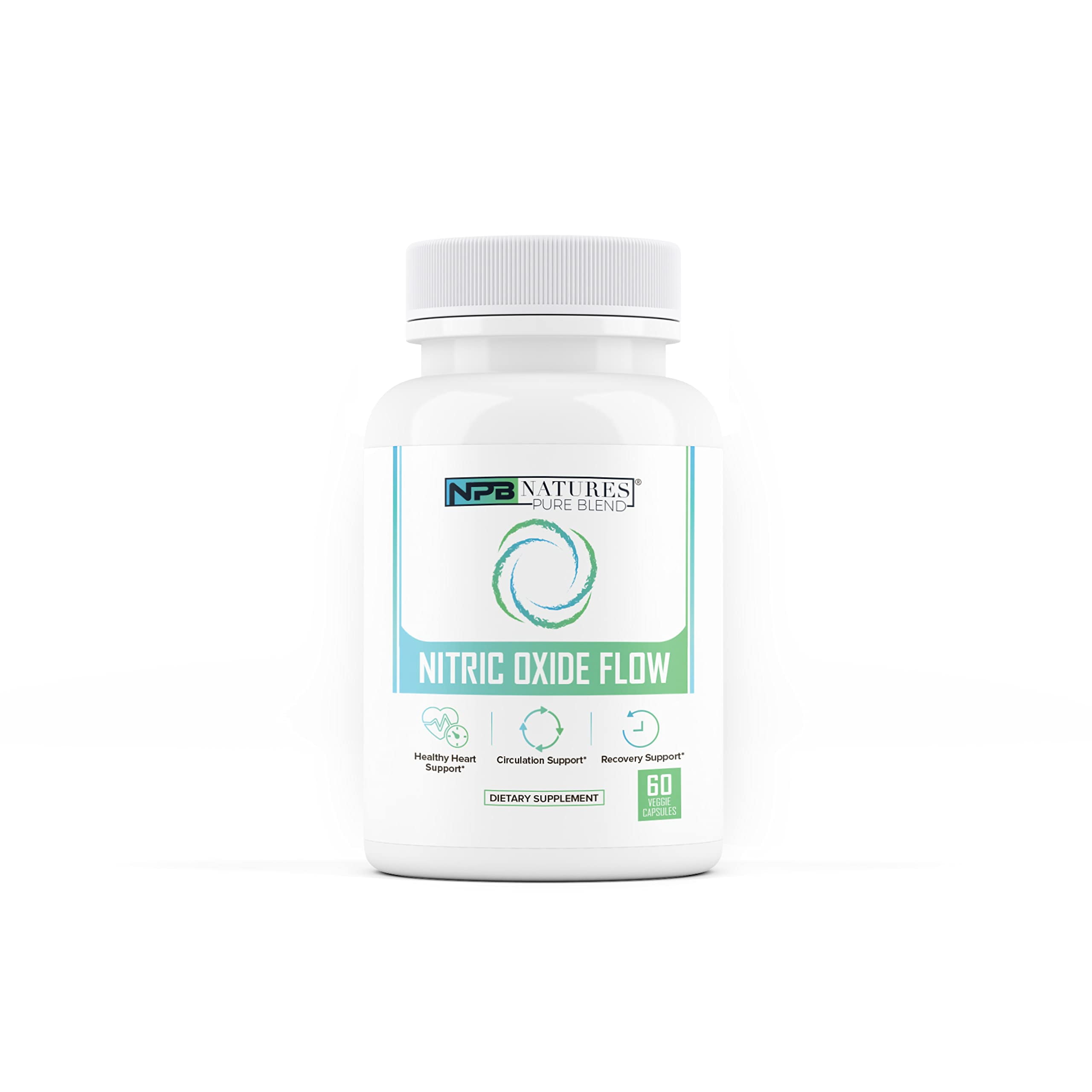 Nitric Oxide Supplement Nature's Pure Blend LArginine Blood