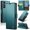 Green, variant on Wallet Case for Samsung Galaxy S26 FE 5G, PU Leather Flip Cover with Card Slots, Magnetic Closure, Kickstand, Wireless Charging Compatible