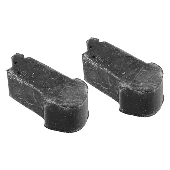 2 Pcs Hood Stop Buffer No.65158-VK000 Car Hood Bumper Support for Nissan NP300 Rubber Black