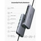 thumbnail image 2 of Hub 10 En 1 USB C HDMI VGA RJ45 Jack USB 3.0 SD/TF PD Ugreen Ugreen 80133, 2 of 2