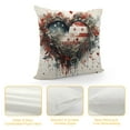 thumbnail image 4 of GOSMITH  Valentines Day Pillow Covers Red Heart Love Holiday Decorations Throw Cushion Cases for Home Room Bed Car Sofa Couch Decor,, 4 of 5