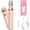 Pink-a, variant on Pluxyepil Pro 3.0 Women Face Epilator, Painless Facial Hair Remover for Eyebrows Lip Chin, Waterproof Cordless Hair Remover for Face, Arms & Underarms