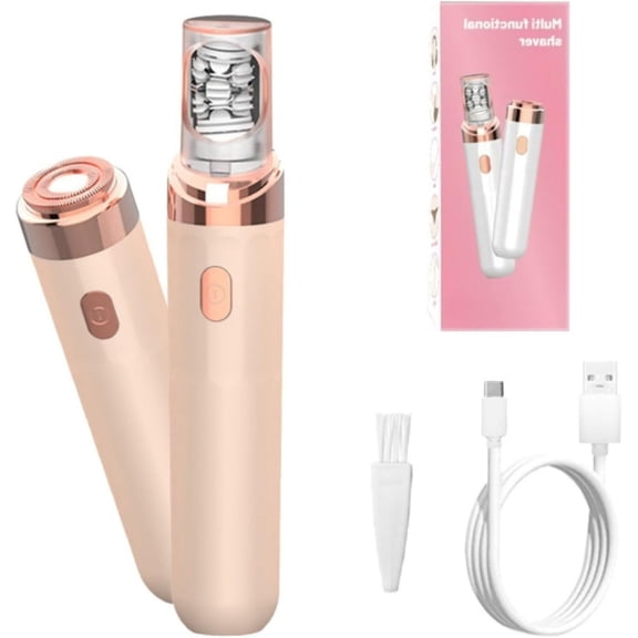 Pluxyepil Pro 3.0 Women Face Epilator, Painless Facial Hair Remover for Eyebrows Lip Chin, Waterproof Cordless Hair Remover for Face, Arms & Underarms