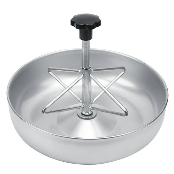 Garosa Stainless Steel Piglet Feed Bowl Pig Feeding Food Container with Plastic Groove Rod,Piglet Feed Bowl,Pig Feed Trough