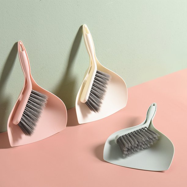 Juego De Coba Y Recogedor De Mano Pequeño, Cepillo De Plástico