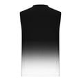 thumbnail image 2 of Hombres Moda Casual sin Mangas Gradación Impresión Suéter Cuello Redondo Tanque Deportivo, 2 of 4