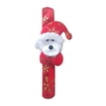 thumbnail image 2 of Fiudx Pulseras Navideñas con Diseños Divertidos de Papá Noel y Muñeco de Nieve, Terciopelo Suave y Cómodo, Accesorios para Fiestas Navideñas y Celebraciones de Año Nuevo, Talla 9-3/4 Pulgadas, 2 of 3
