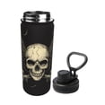 thumbnail image 2 of Haiem Gothic Winged Skull Printed Sports Insulated Kettle 18oz stainless steel kettle Leak-proof Water Bottle,Double-wall Insulated Bottle for Travel,Sports,Fitness, 2 of 7