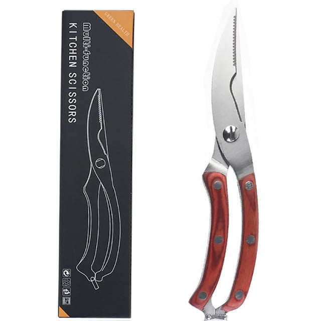 Kitchen Scissors Multifunctional Stainless Steel Poultry Scissors Cooking Shears