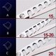 thumbnail image 3 of Tijeras de entresacar profesionales de 6 pulgadas con mango ergonómico de fácil agarre y cuchillas de acero inoxidable., 3 of 5