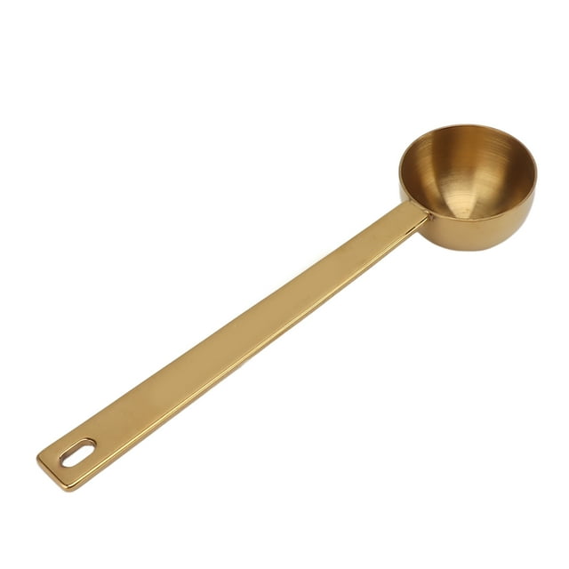 Cuchara medidora de café de acero inoxidable, Cuchara medidora de café de acero inoxidable Cuchara medidora de café de acero inoxidable Elegante y moderna