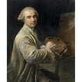 thumbnail image 2 of Johann Nikolaus Grooth 20x23 Gold Ornate Framed and Double Matted Museum Art Print Titled - Self-Portrait (1760), 2 of 4