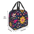 thumbnail image 3 of Easygdp Cinco De Mayo Floral for Lunch Bag for Work Large Lnsulated Lunch Bag,Leakproof Lunch Box, 3 of 8