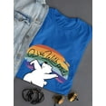 thumbnail image 3 of Live With Pride Polar Bear T-Shirt Women -Smartprints Designs, Female XX-Large, 3 of 4