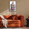 thumbnail image 3 of (11CTACC-467 30x50 color) bordado hilo algodón ecológico 11CT 3 hebras impresión 30*50cm Teacup Princess-Disney Alice Princess sosteniendo su barbilla kit punto cruz, 3 of 9