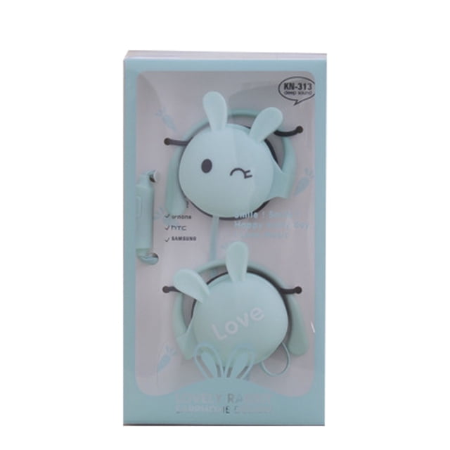 Gancho para la oreja de animales de dibujos animados Auriculares con cable de 2,5 mm Auriculares estéreo deportivos para correr Auriculares para niñas y niños Yuarrent EL0902-02B